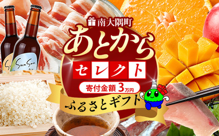 あとからセレクト【ふるさとギフト】3万円分 MN-18 │30000 鹿児島県 南大隅町 あとから選べる 返礼品 特産品 プラン 選べる返礼品 あとから選べる ギフト ギフトポイント 後から選ぶ カタログギフト