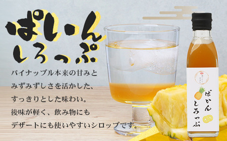 【先行予約・数量限定】日本料理人が作る シロップ 3種類 Aセット/辺塚だいだいシロップ ・赤しそシロップ・パインシロップ (各240ｇ×1瓶) GN-14｜鹿児島県 南大隅町 果物 フルーツ シロップ 希釈 甘み 酸味 甘さ控えめ お菓子づくり 手づくり 新鮮 旬 銀シャリ中はら