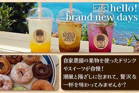 【本土最南端オーシャンビュー】 hello! brand new days ゲストハウス&カフェ 利用チケット28,000円分 HB-702 │ 鹿児島県 南大隅町 オーシャンビュー 宿泊 旅行 ゲストハウス 古民家 リノベーション 貸切宿 1日1組限定 カフェ 海辺 自家農園 チケット hello! brand new days