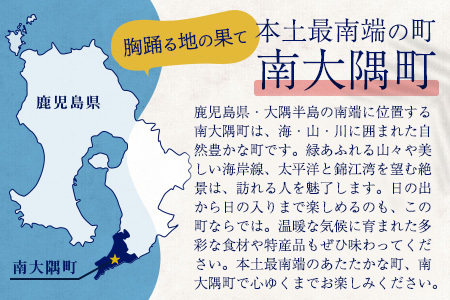 【返礼品なし】南大隅町への寄附　1口100,000円