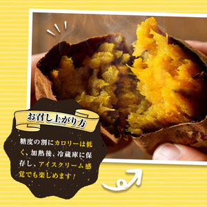 【A14087】濃密厳選安納芋と特選紅蜜芋紅はるかの焼き芋セット(各種1kg×1袋・計約2kg)さつまいも さつま芋 冷凍 焼芋 やきいも 熟成 冷凍 スイーツ【甘宮】