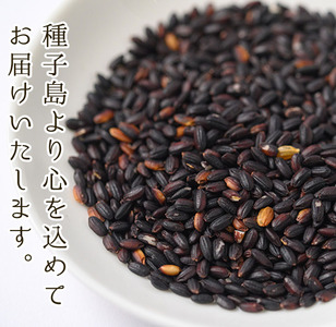 n121 種子島産！黒米(計1kg・200g入×5袋) 黒米 こくまい くろまい くろごめ 健康志向 ポリフェノール 個包装 小分け【油久げんき村】