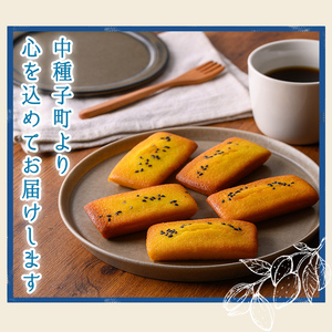 n326 種子島産使用！安納芋フィナンシェ(5個) 国産 種子島 洋菓子 お菓子 焼菓子 安納芋 安納いも スイーツ 常温 【メゾングレーヌ】
