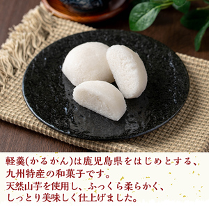 n426 鹿児島銘菓！昔ながらのかるかん饅頭＜餡子無し＞(計10個・2個入×5パック) 鹿児島 種子島 和スイーツ 和菓子 郷土 軽羹 【山田製菓本舗】