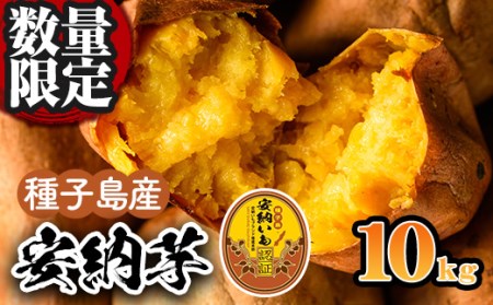 n079 ＜期間限定・数量限定！＞種子島産 安納芋(10kg)国産 安納芋 本場 種子島 芋 イモ いも さつまいも さつま芋 安納いも 野菜【さんこうファーム】