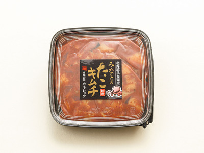 【毎月定期便】みなとのタコキムチ<北海道釧路町 昆布森産タコ使用> 300g×1パック 全5回_昆布森産 活タコ使用 北の蛸 たこしゃぶ たこ しゃぶしゃぶ 北海道産 大容量 調理済み 一人暮らし セット おかず 冷凍 魚介類 海鮮 絶品 人気 カネショウ 北海道 釧路町 釧路超 特産品 _【配送不可地域:離島】【4010239】