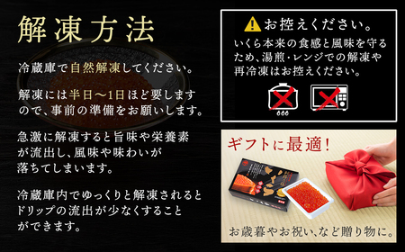 【毎月定期便】いくら醤油漬け 500g(250g×2パック)×1箱 ＜北海道産の鮭卵＞全6回【配送不可地域：離島】【4078222】