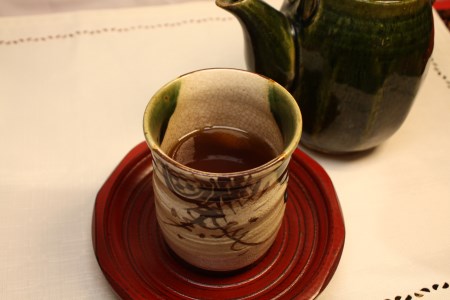 お茶のふじえだ園】くしろ夕焼けのほうじ茶(100g)×8個と抹茶ソフト引換