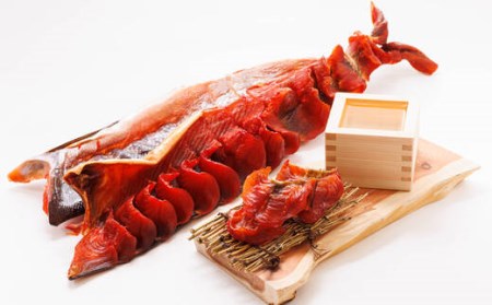 ＜北海道産＞秋鮭(サケ)のみを使用した「鮭とば半身」3枚_国産 北海道産 さけとば 秋 鮭トバ 鮭 トバ さけ サケ シャケ 小分け 調理済み 一人暮らし セット おかず 冷凍 定期便 魚介類 魚干物 海鮮 絶品 人気 笹谷商店 直営 釧之助本店 高級 北海道 釧路町 釧路超 特産品 _【配送不可地域：離島】【1121178】