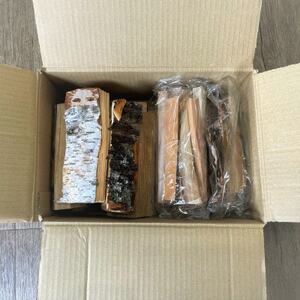 薪のお試しセット 2kg  北海道産 広葉樹 キャンプ_北海道産 道東産 広葉樹 木の皮 焚き付け 用 薪 焚き火 初心者 ソロキャンプ キャンプ 北海道 釧路町 釧路超 特産品 _【1410198】