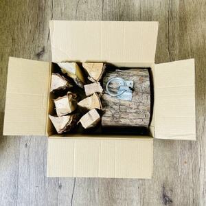 薪割り台セット 5kg 北海道産 広葉樹 キャンプ_北海道産 道東産 広葉樹 木の皮 焚き付け 用 薪 焚き火 初心者 ソロキャンプ キャンプ 10000円 北海道 釧路町 釧路超 特産品 _【1410200】