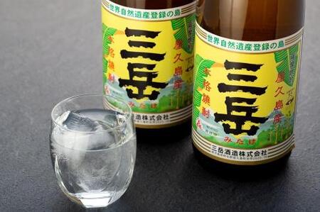 三岳1.8L×4本＆三岳900ml×2本（段ボール箱）