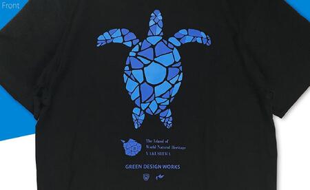 屋久島ガーディアンズ(ウミガメ)Tシャツ【Lサイズ】