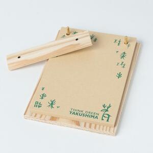 屋久島地杉 メモパッド【YAKUSHIMA BLESS】