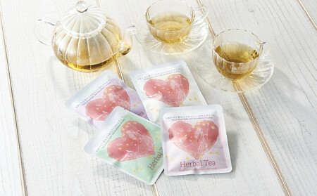 屋久島の祝福 季節のブレンドハーブティー4種 自然栽培 Blessings of Yakushima