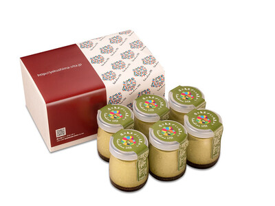 【数量限定】屋久島茶プリン&黒みつ12個セット