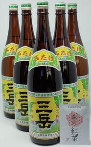 焼酎一升瓶 三岳6本+紅茶セットプラケース | 焼酎