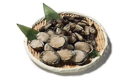 【数量限定】屋久島産「亀の手250g」と「いそもん250g」セット【海水で冷凍】