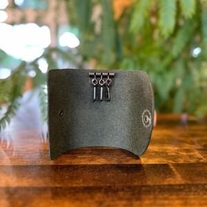 キーケースwith Cow グリーン