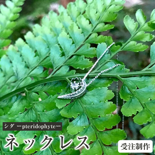シダ ーpteridophyteー（ネックレス）