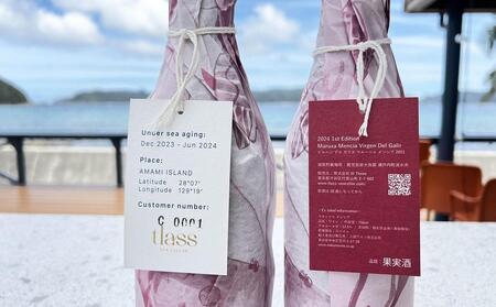 tlass SEA CELLAR -2024 1st Edition- 海底熟成赤ワイン 750ml×1本【赤ワイン 】