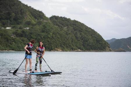 奄美ブルーを楽しむ!SUPレンタル