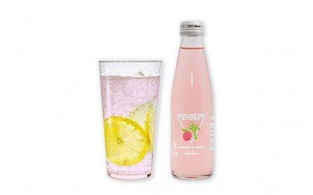 奄美クラフトソーダKYORA (パッションフルーツ＆きび酢) 200ml 計20本セット