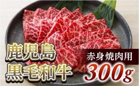 赤身焼肉用300g　鹿児島黒毛和牛【尾崎牧場】稀少部位厳選！