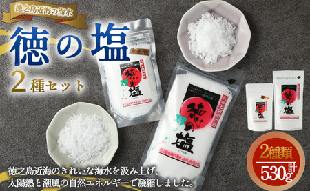 徳之島 天城町 徳の塩 2種セット 合計530g 徳の塩 徳の塩ダイヤ 塩 調味料