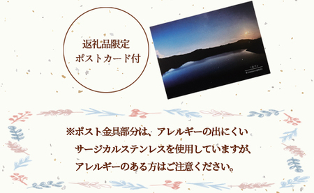 鹿児島県 天城町 土星 ピアス ターコイズ 1個 天然石ビーズ パワーストーン 両耳用 サージカルステンレス 幅2cm アクセサリー ファッション レディース 宇宙 女性