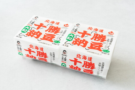 十勝納豆 大粒（40ｇ×3P　12ユニット入）