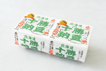 十勝納豆 小粒（40ｇ×3P　12ユニット入）