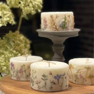 ボタニカルソイワックスキャンドル 1個 EB8-0437