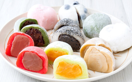 北海道産はくちょうもち米100% 杵つき大福セット(110g×9個入)