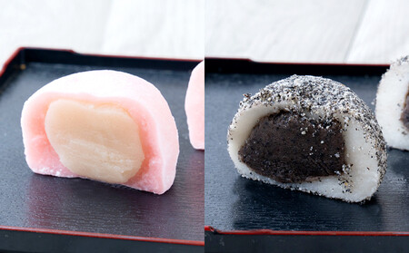 北海道産はくちょうもち米100% 杵つき大福セット(110g×9個入)