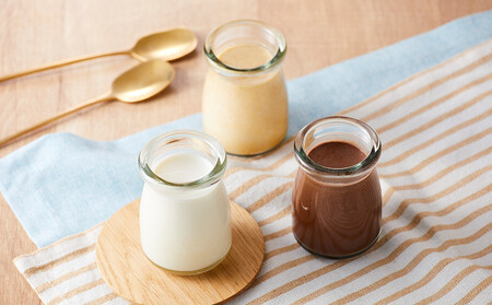 小林牧場プリン カスタード、ミルク、チョコレート 各4個