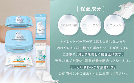 ネピア おしりセレブWET【お試しBセット】