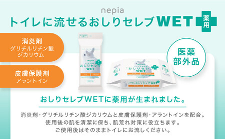 ネピア おしりセレブWET【お試しBセット】