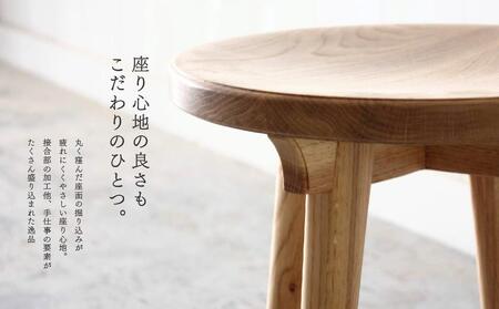 スツール 道産ナラ 北海道 MOOTH インテリア 手作り 家具職人 椅子 チェア