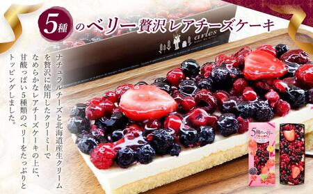 フルーツとナッツの贅沢ケーキセット 合計3個 レアチーズ キャラメル ｜ レアチーズ