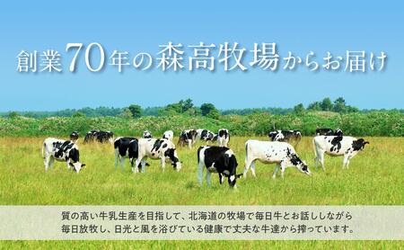 3ヵ月定期便 1ヵ月2回お届け 森高特選 牛乳 6本 セット (1本あたり1L×6本,合計36L) 北海道 牛乳 ミルク