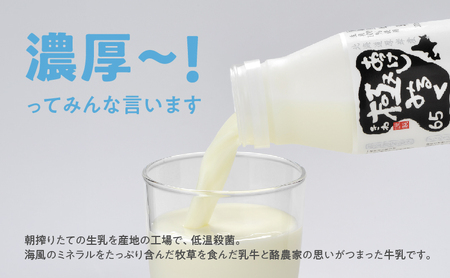 北海道 厚岸産 牛乳 あっけし極みるく65 900ml×6本セット (900ml×6本