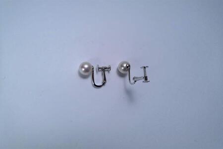 高品質アコヤパールイヤリング