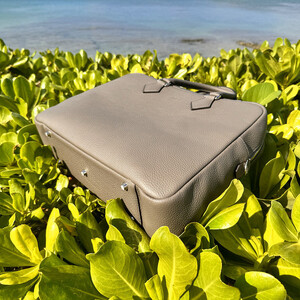 ビジネスバッグ 高級 完全ハンドメイド Business Bag - Black -  TAIZAN