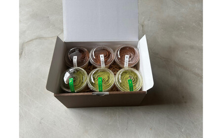 「米粉のシフォン&濃厚ティラミス」(6個入り)