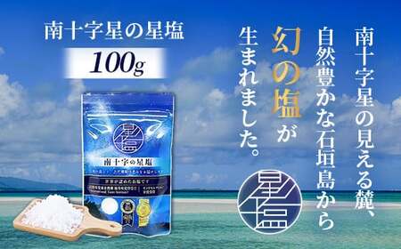 【モンドセレクション金賞】南十字星の星塩 100g 【 石垣島 塩 料理 海塩 食塩 天日 海水 天然 】NY-3