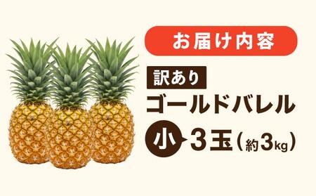 ≪5月上旬順次発送≫ 訳あり ゴールドバレル 小 3玉（約3kg） TP-18