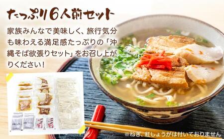 沖縄そば 半生麺 欲張り 6食セット
