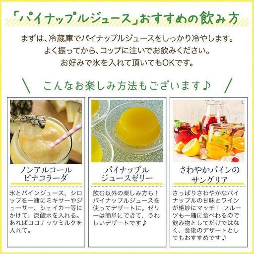 石垣島産 パイナップルジュース 500ml×2本