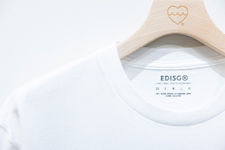 EDISG Tシャツ Manta【カラー:オフホワイト】【サイズ:Mサイズ】KB-56-ow-1